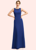 Kiara A-line Scoop Floor-Length Chiffon Mother of the Bride Dress With Beading Sequins STG126P0021920