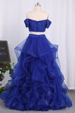 2022 New Arrival A Line Prom Dresses Tulle With PEYJ5758