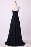 2024 Enchanted Sweetheart Prom Dresses A Line Floor Length P69KPHPT