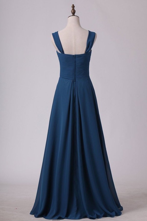 2022 New Arrival Sweetheart Bridesmaid Dresses A Line Chiffon With P89BQLXN