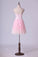 2024 Sweetheart A-Line Homecoming Dresses Tulle With Applique P8DG2QY9