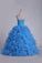 2022 Organza Sweetheart Quinceanera Dresses With Beads And Ruffles Ball PGENYT1Q