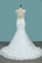 2022 Mermaid Wedding Dresses Scoop Tulle With PGLG7284