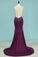 2022 Mermaid Prom Dresses V Neck Spandex With Beads P3L9Q4ZC