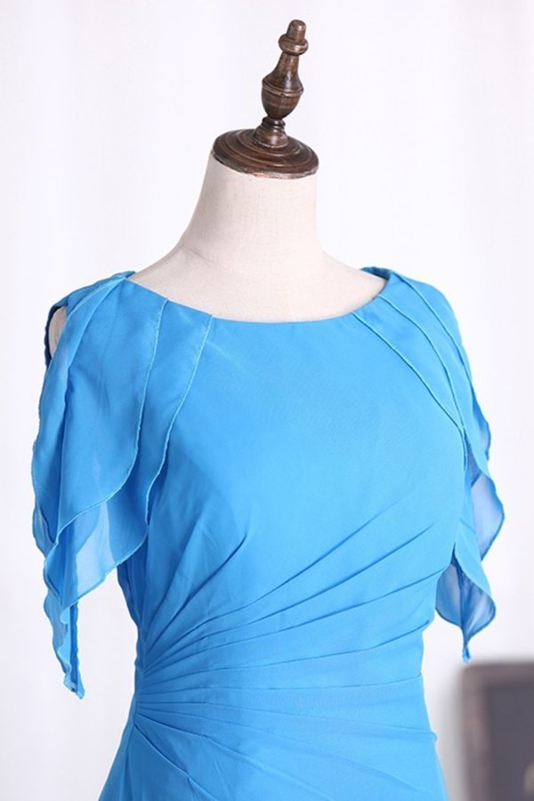 2022 New Arrival Scoop Short Sleeves Mother Of The Bride Dresses P465HG6Q