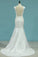2022 New Bateau Wedding Dresses Mermaid Satin PPQ95LC3