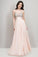 2022 Prom Dresses Beaded And Ruched Bodice Scoop A Line Chiffon Floor P97PACX2