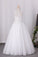 2022 New Arrival Scoop Tulle A Line Flower Girl Dresses With Applique PLFZLQQP