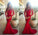 Long Trumpet/Mermaid Off-the-Shoulder Satin Red Prom Dresses