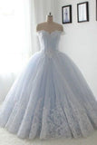 2024 Quinceanera Dresses Ball Gown Off The Shoulder PS3RY3CK
