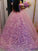Pink Off-the-Shoulder Ball Gown Quinceanera Dresses with Flowers Applique