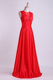 2024 Beautiful V-Neck Prom Dresses A-Line Chiffon PT3G8H6J