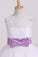 2022 New Arrival A Line Flower Girl Dresses Scoop P8EHL1LC