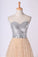 2024 Sweetheart A Line Sweep Train Prom Dresses Tulle PCEN2XJL