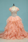 2022 Quinceanera Dresses Sweetheart Ball Gown With Beads PH9S21DE