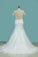 2022 New Arrival Mermaid/Trumpet Wedding Dresses V-Neck Tulle With Applique PP14HCP1
