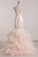 2022 Organza Prom Dresses Sweetheart Mermaid P2SG6B61