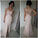 Mermaid Pink Lace Cheap Sweetheart Slit Floor-Length Sleeveless Prom Dresses