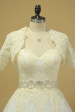 2022 Open Back A Line Wedding Dresses Tulle With Applique And Beads PXC2Z2BD