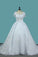 2022 Mermaid Tulle Scoop Short Sleeve Wedding Dresses With Applique And Sash PP34MKHZ
