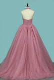 2024 Simple Style Prom Gown High Neck A-Line Sweep PA3TT65B