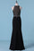 2022 Mermaid Prom Dresses Scoop Chiffon With Beads And Slit PJK7AFE1