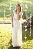 2024 A Line Wedding Dresses Chiffon & Lace P5D693FN