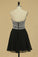 2022 New Arrival Sweetheart Homecoming Dress Beaded Bodice Chiffon A P1T5M8N6