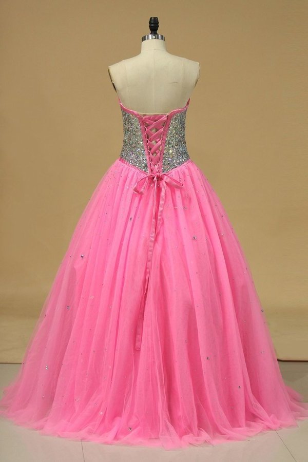 2022 Quinceanera Dresses Ball Gown Sweetheart With PRH2Y474