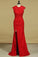 2022 Prom Dresses Sheath Scoop Lace With Applique And Beads P15KZ8TF