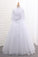 2022 Mid-Length Sleeves Scoop Ball Gown Flower Girl Dresses Tulle PQ15XLTJ