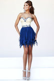 2024 Stunning Homecoming Dresses Sweetheart A Line Short/Mini With Beads PQPBX8ZF