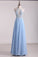 2022 Prom Dresses A Line Chiffon With Applique And Beads Floor PMD1NZ67