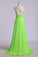 2022 Prom Dresses A Line One Shoulder Chiffon With PJGRPYPP