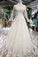 2022 Prom Dresses Tulle High Neck Long Sleeves P6342NLQ