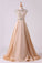 2022 Prom Dresses Bateau Ball Gown Lace Bodice With Long Taffeta Skirt Sweep PM62L1FF