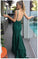 Sleeveless Lace Mermaid Long Prom Dresses