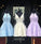 Simple Lilac Jacquard Floral Homecoming Dresses with Pocket Halter Graduation Dresses
