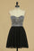 2022 New Arrival Sweetheart Homecoming Dress Beaded Bodice Chiffon A P1T5M8N6