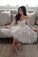 2022 Off The Shoulder Long Sleeves Homecoming Dresses A Line Lace PMRDCAZF