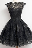 2024 Bateau Homecoming Dresses A Line Tulle P4JKCSDN