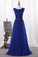 2022 Prom Dresses A Line Scoop Tulle With Beading PYYEF626