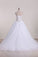 2022 Gorgeous Wedding Dresses A-Line Sweetheart See Through Floor-Length Tulle With Pearls P5KLL9DS