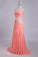2022 One Shoulder Pleated Bodice With Beaded Applique Court Train Evening PDBYQC14