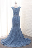 2024 Scoop Mermaid Lace Mother Of The Bride Dresses With PPPJ8CKS