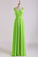 2022 Prom Dresses Off The Shoulder A Line Chiffon Floor Length With PKG9TD92