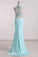 2022 Spandex Scoop Prom Dresses Mermaid With PRSK8MGF