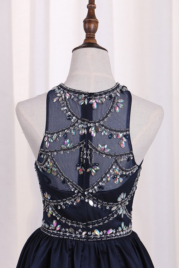 2022 New Arrival Scoop Beaded Bodice Homecoming Dresses A PF7YTF8L