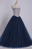 2024 Bicolor Quinceanera Dresses Sweetheart Ball Gown Floor-Length Beaded P9JBJS1A