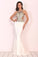 2022 Prom Dresses Scoop Beaded Bodice Mermaid Spandex PX69NZA7